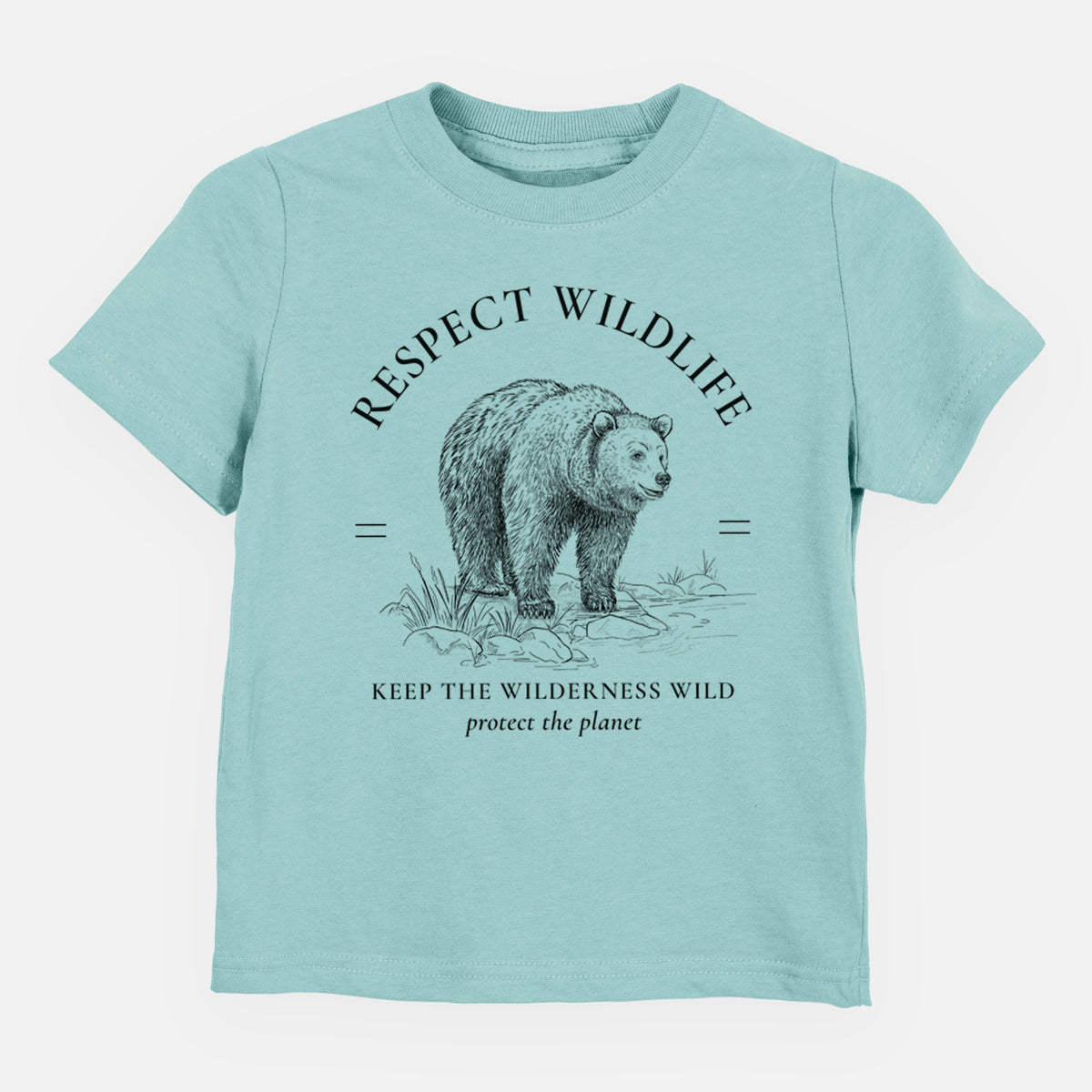 Respect Wildlife - Keep the Wilderness Wild - Toddler/Youth Shirt