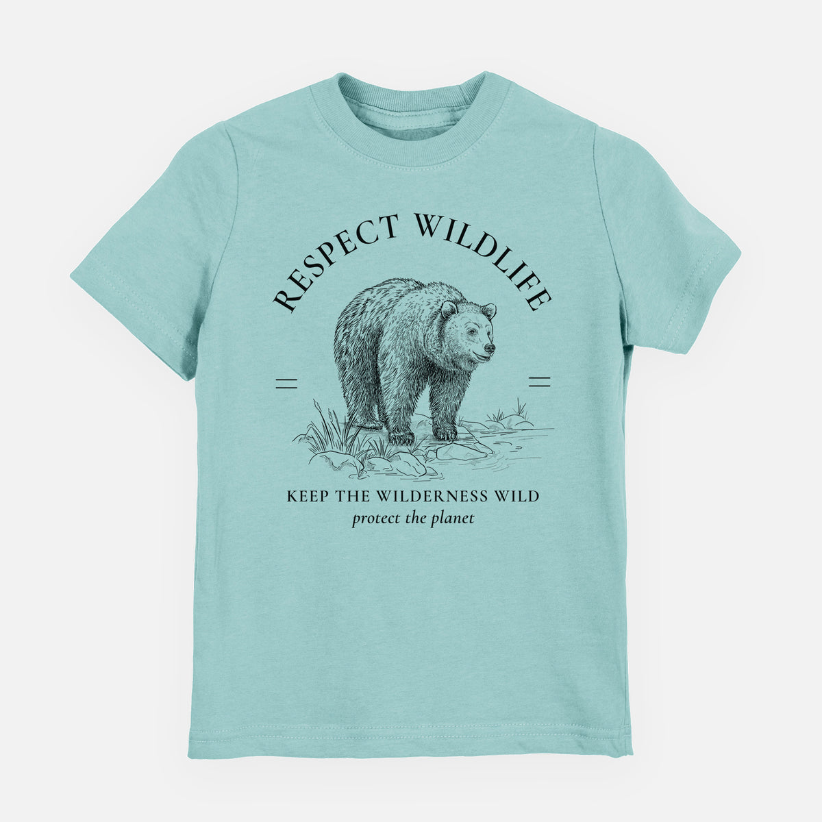 Respect Wildlife - Keep the Wilderness Wild - Toddler/Youth Shirt