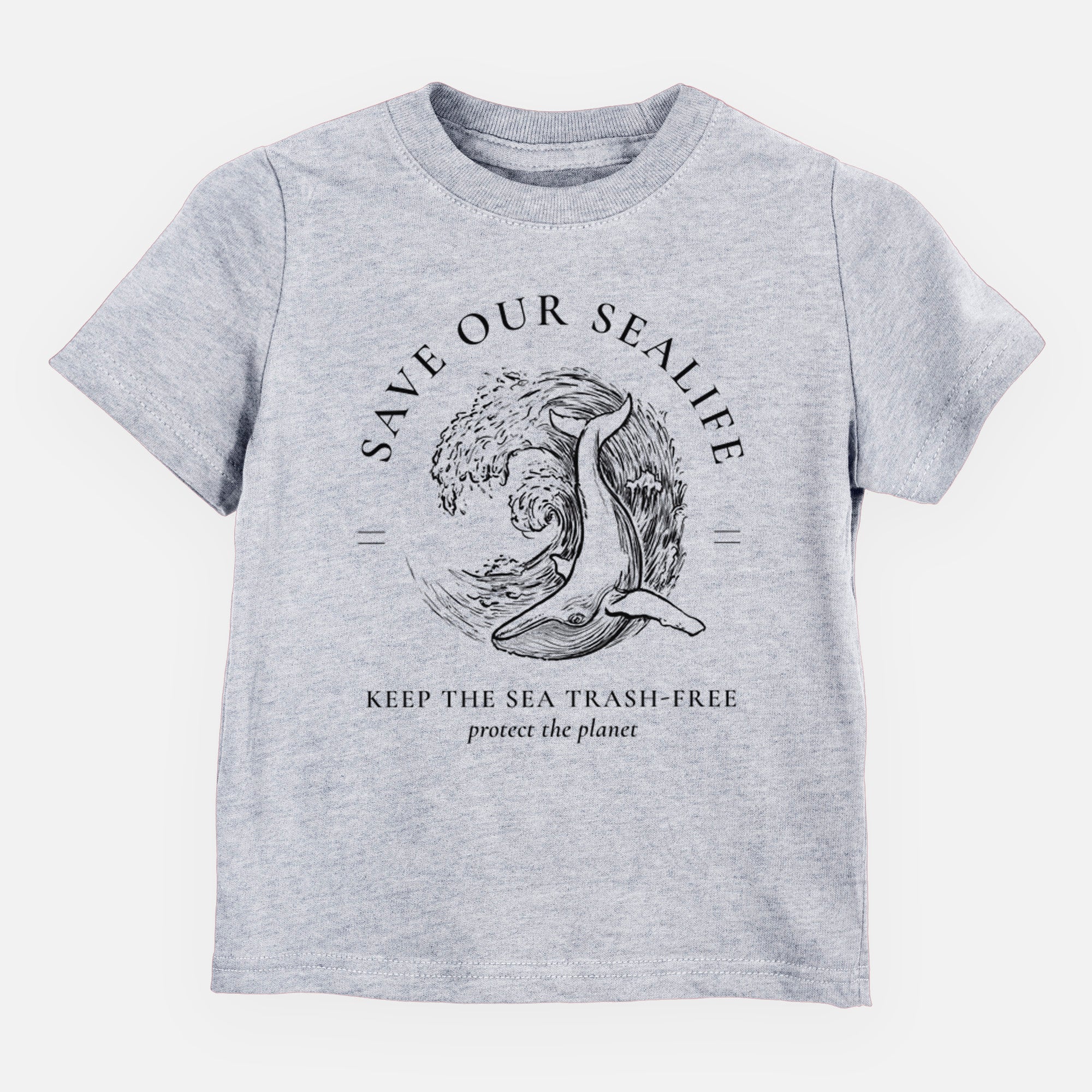 Save our Sealife - Keep the Sea Trash-Free - Toddler/Youth Shirt