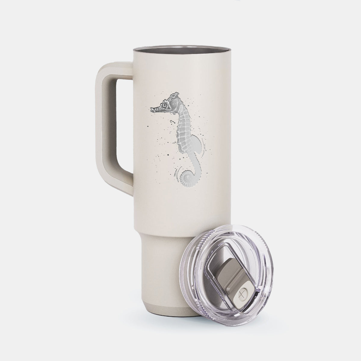 Hippocampus ingens - Pacific Seahorse - 40oz Skinny Recharge Tumbler