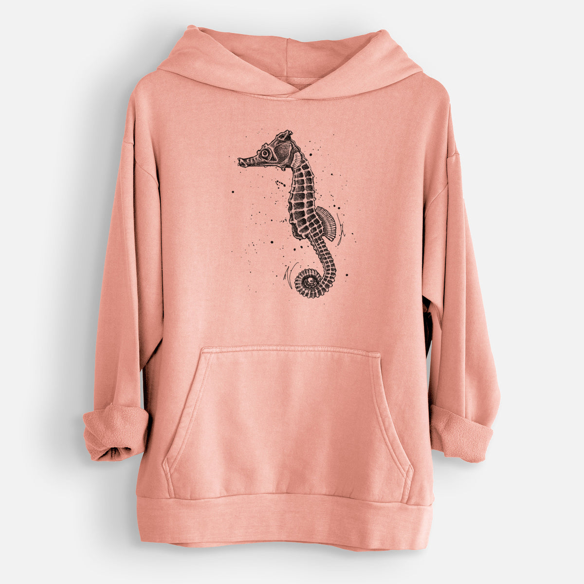 Hippocampus ingens - Pacific Seahorse  - Urban Heavyweight Hoodie