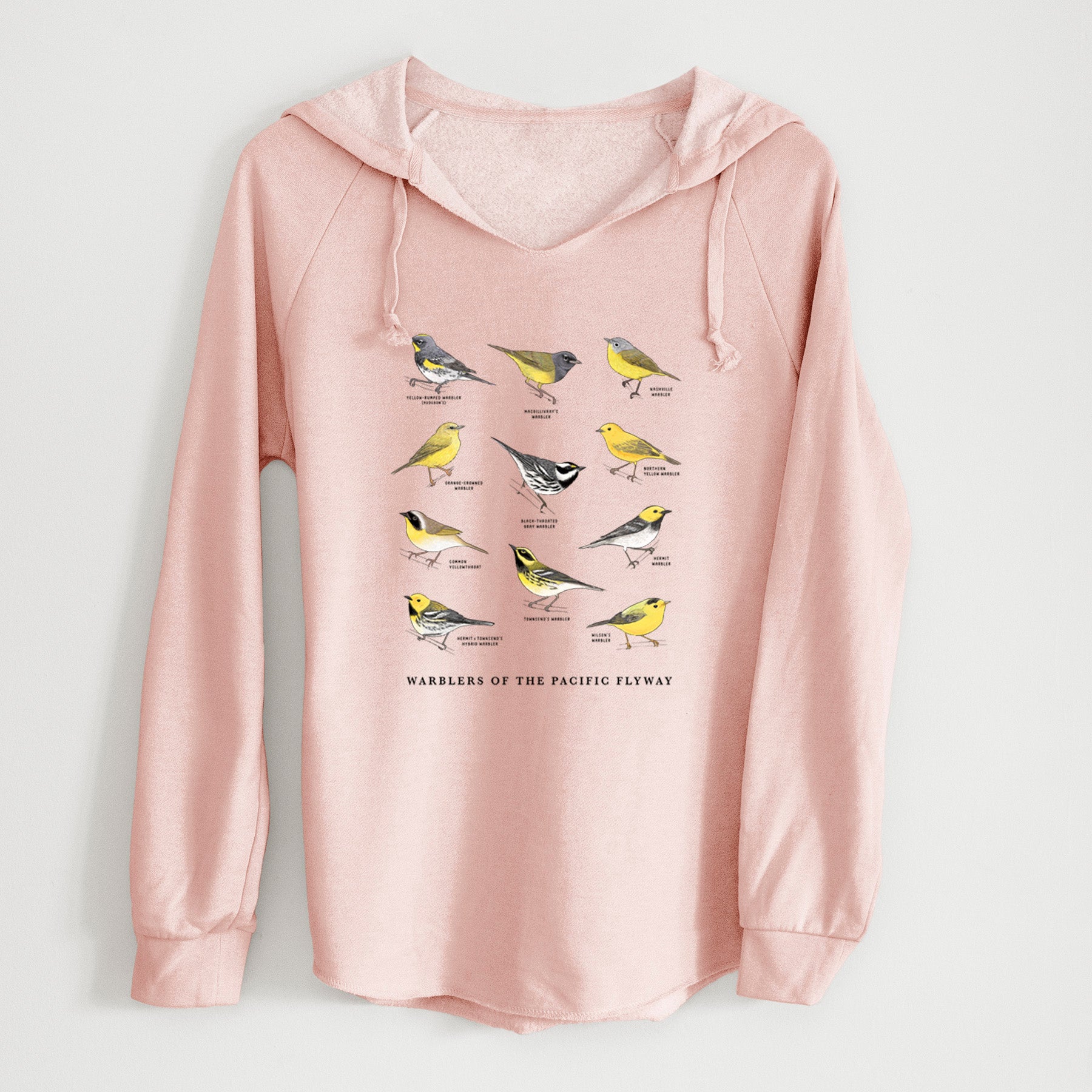 Warblers of the Pacific Flyway - Cali Wave Hooded Sweatshirt