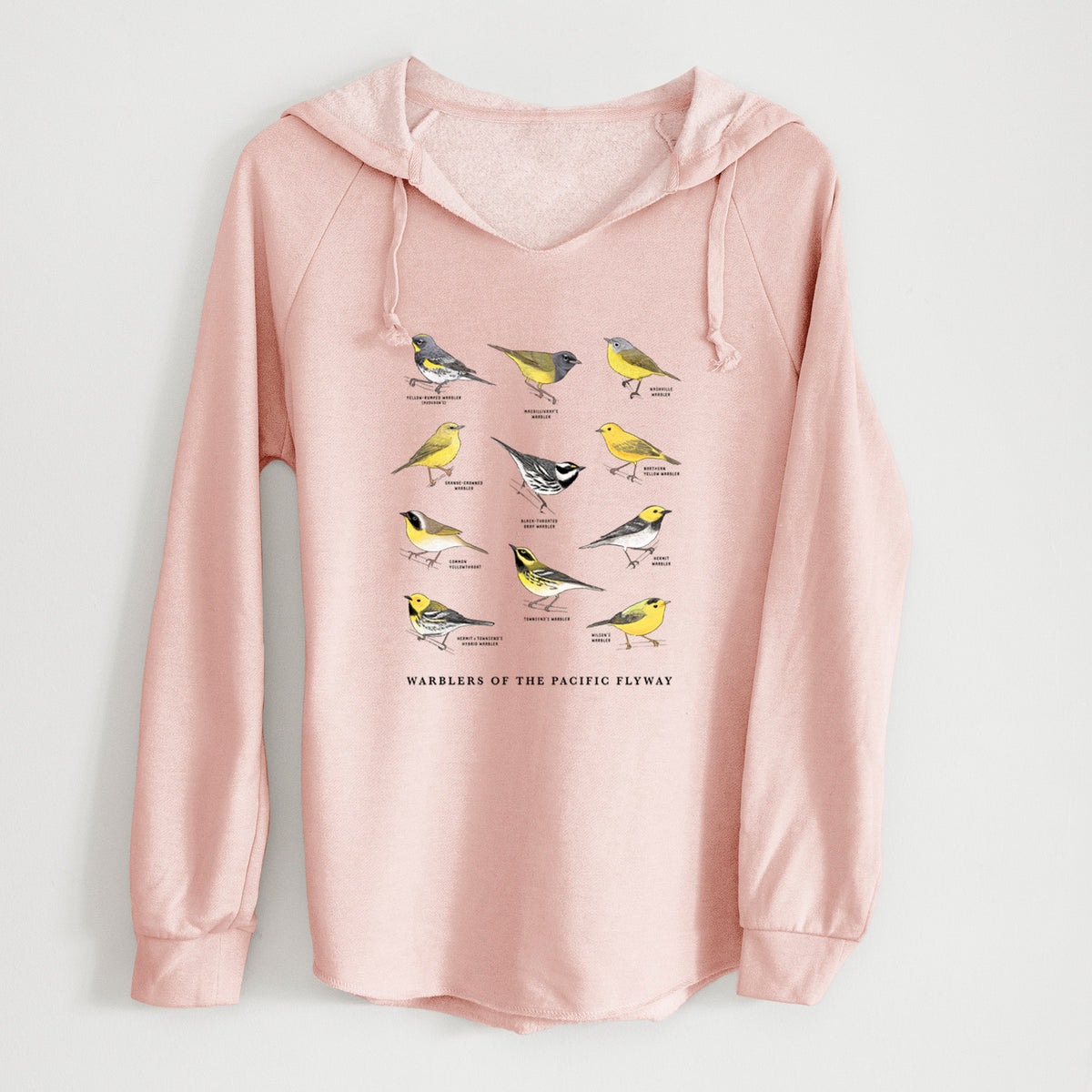 Warblers of the Pacific Flyway - Cali Wave Hooded Sweatshirt