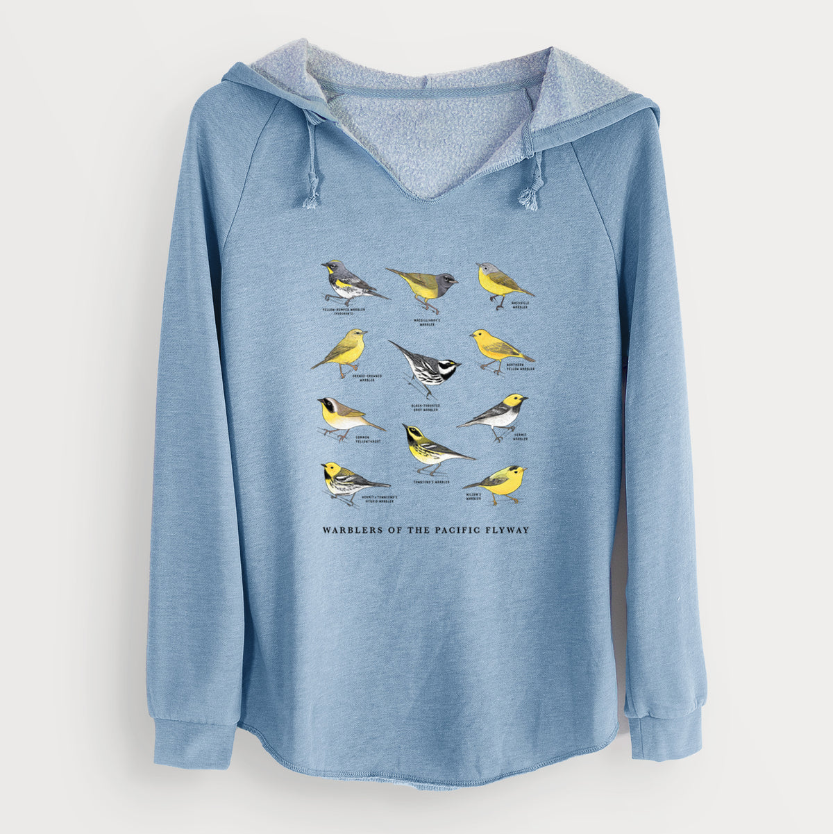 Warblers of the Pacific Flyway - Cali Wave Hooded Sweatshirt