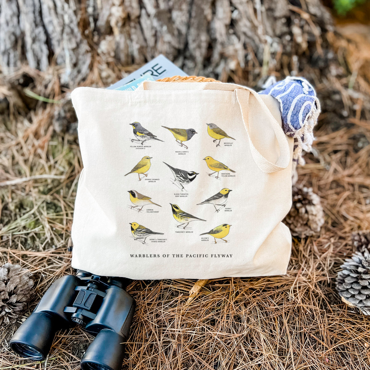 Warblers of the Pacific Flyway - Tote Bag