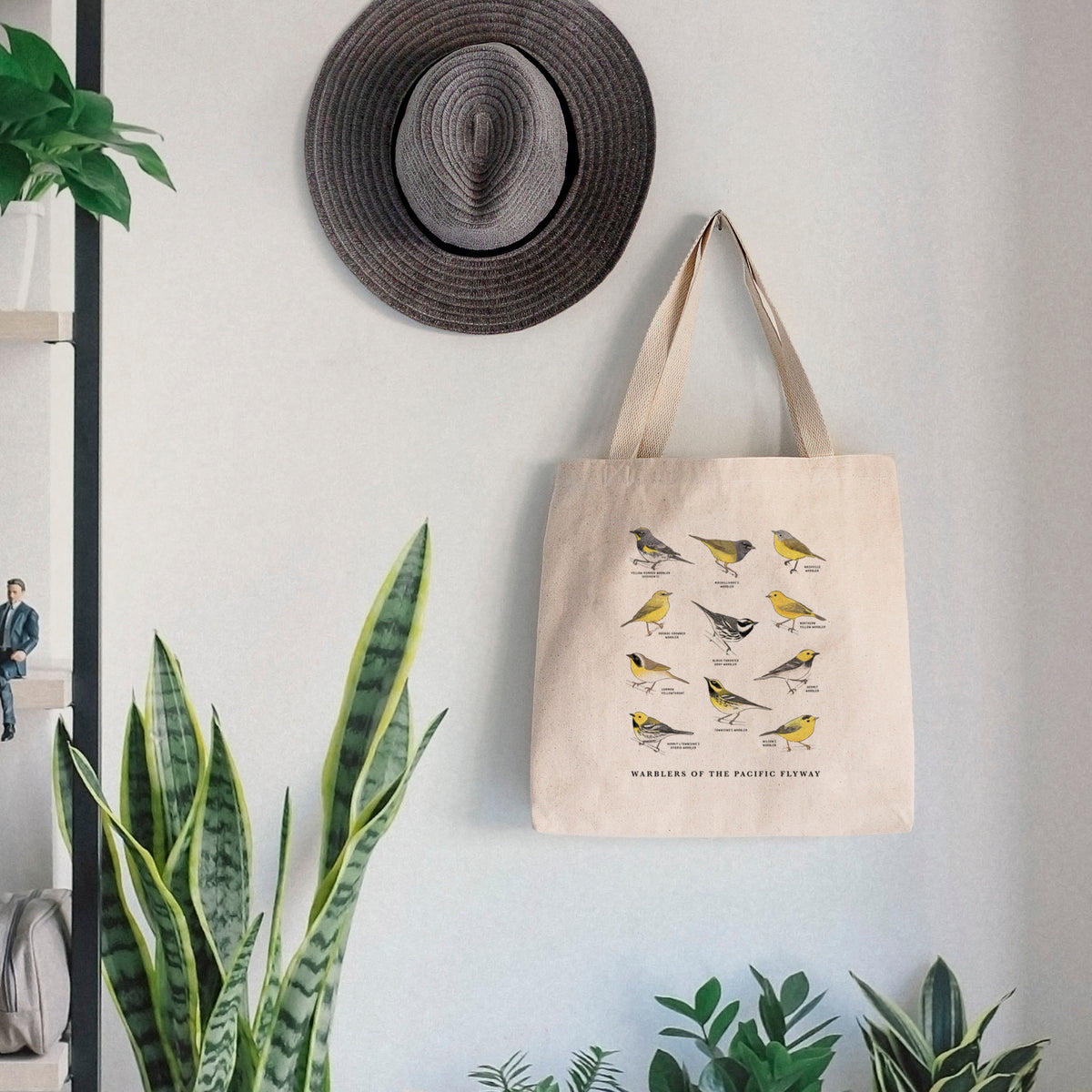 Warblers of the Pacific Flyway - Tote Bag