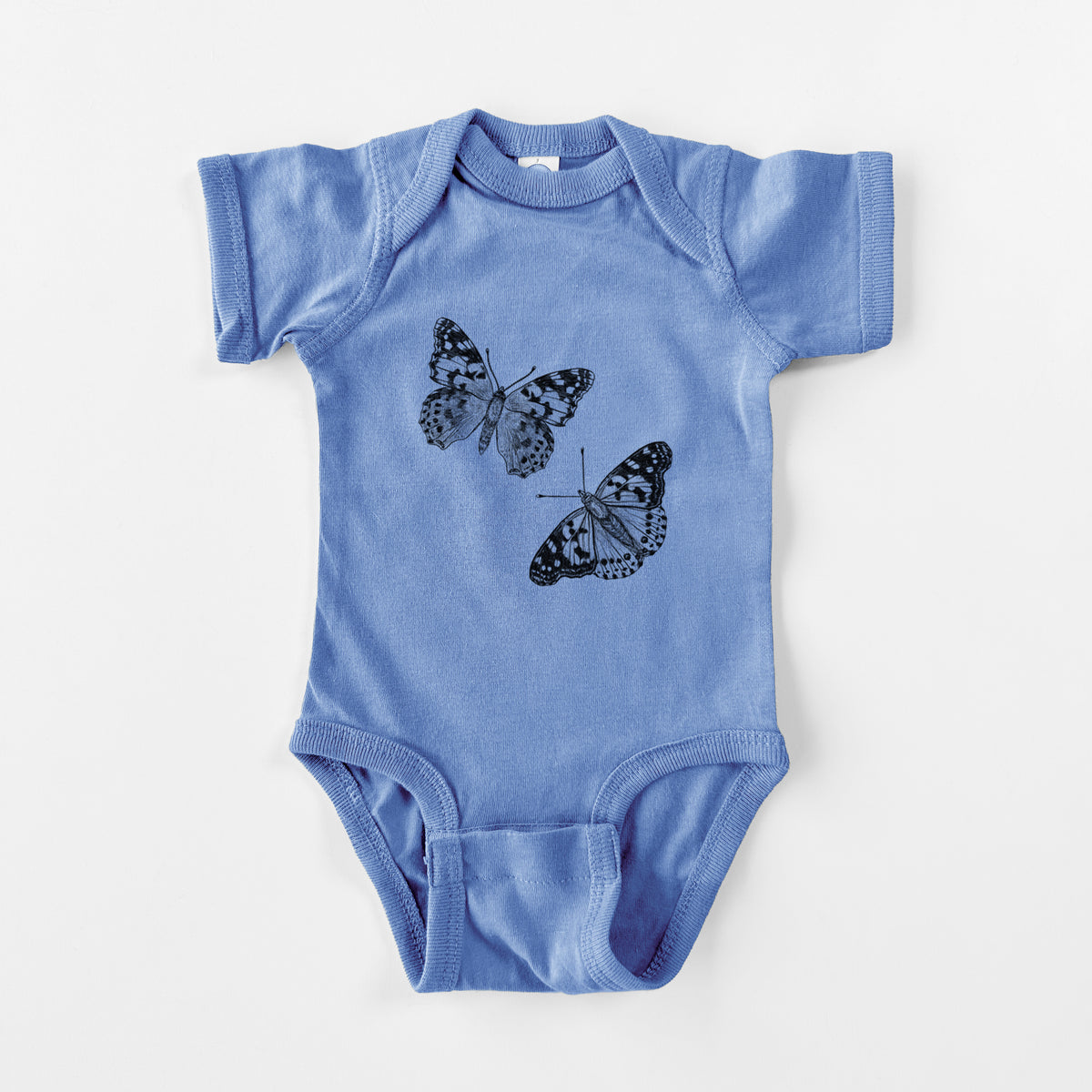 Painted Lady Butterflies - Baby Fine Jersey Bodysuit