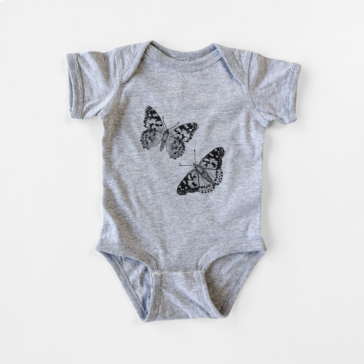 Painted Lady Butterflies - Baby Fine Jersey Bodysuit