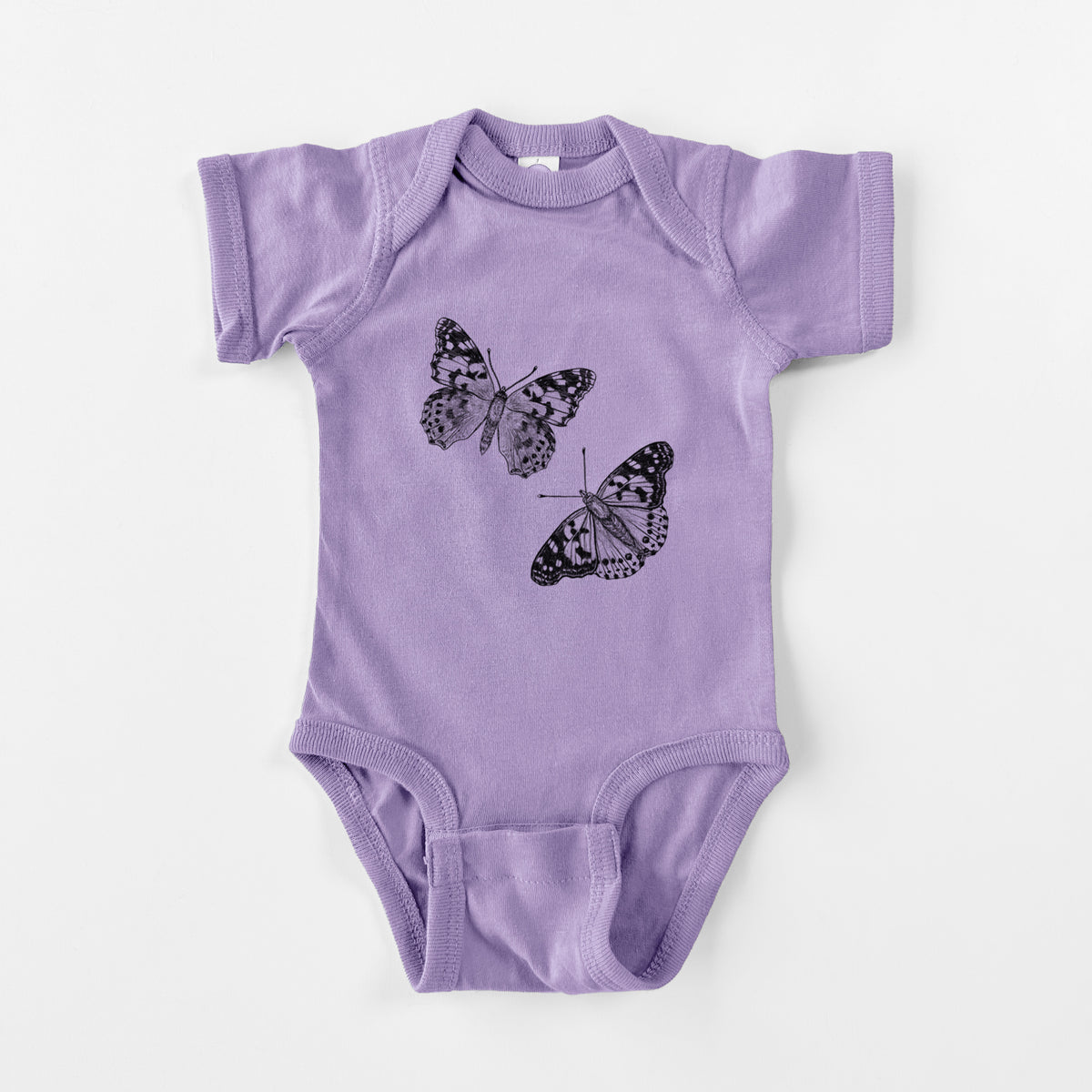 Painted Lady Butterflies - Baby Fine Jersey Bodysuit