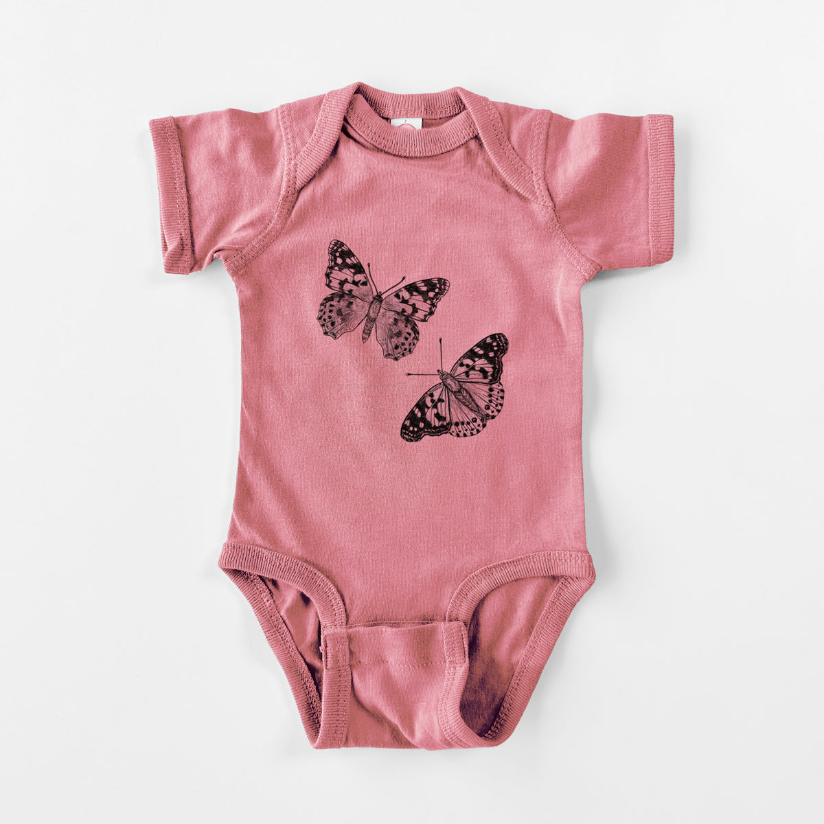 Painted Lady Butterflies - Baby Fine Jersey Bodysuit