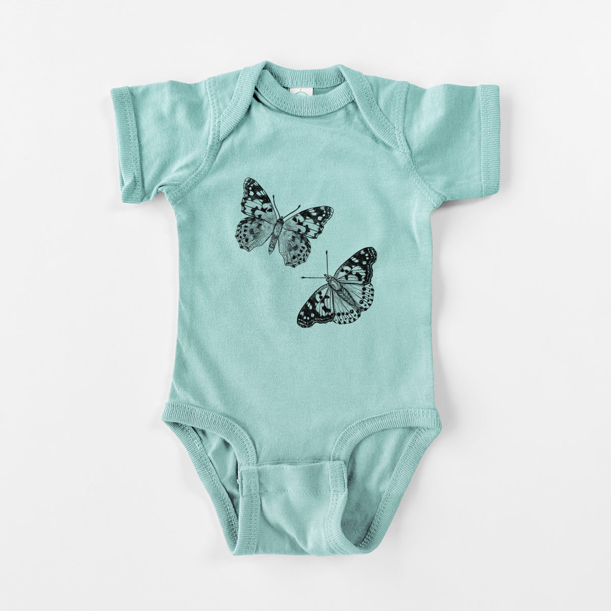 Painted Lady Butterflies - Baby Fine Jersey Bodysuit