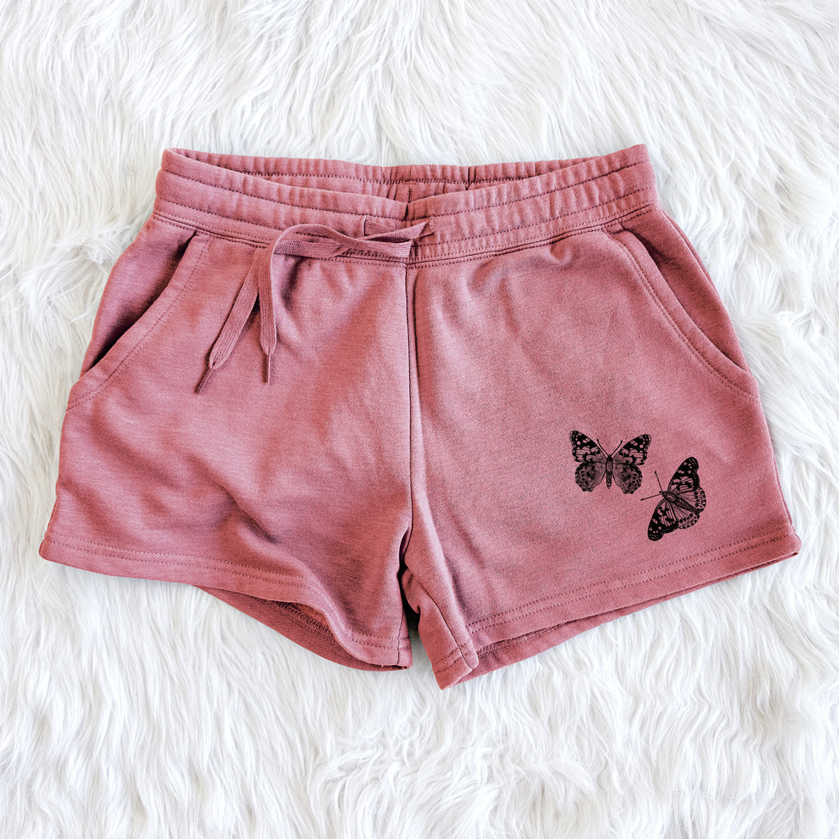 Painted Lady Butterflies - Women&#39;s Cali Wave Shorts