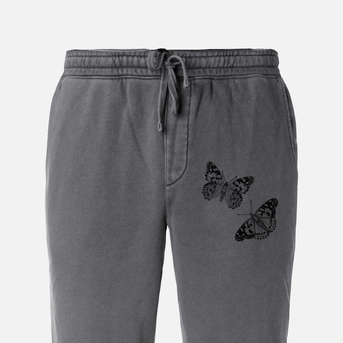 Painted Lady Butterflies - Unisex Pigment Dyed Sweatpants