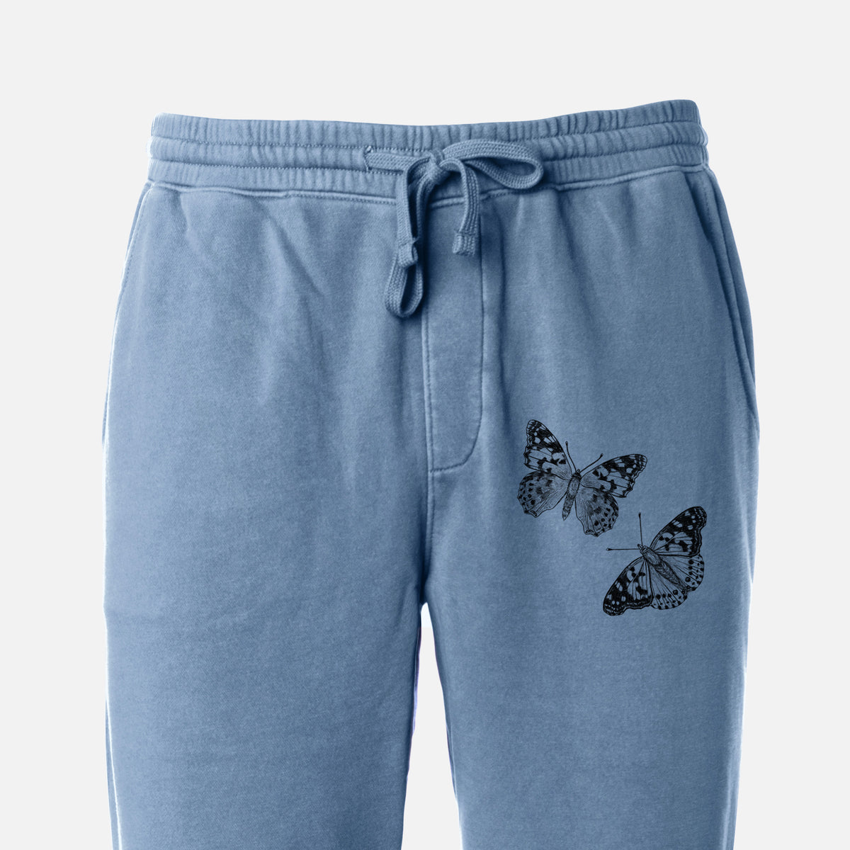 Painted Lady Butterflies - Unisex Pigment Dyed Sweatpants