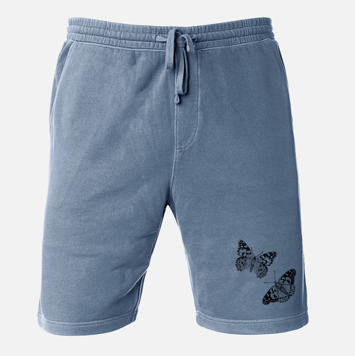 Painted Lady Butterflies - Unisex Pigment Dyed Shorts
