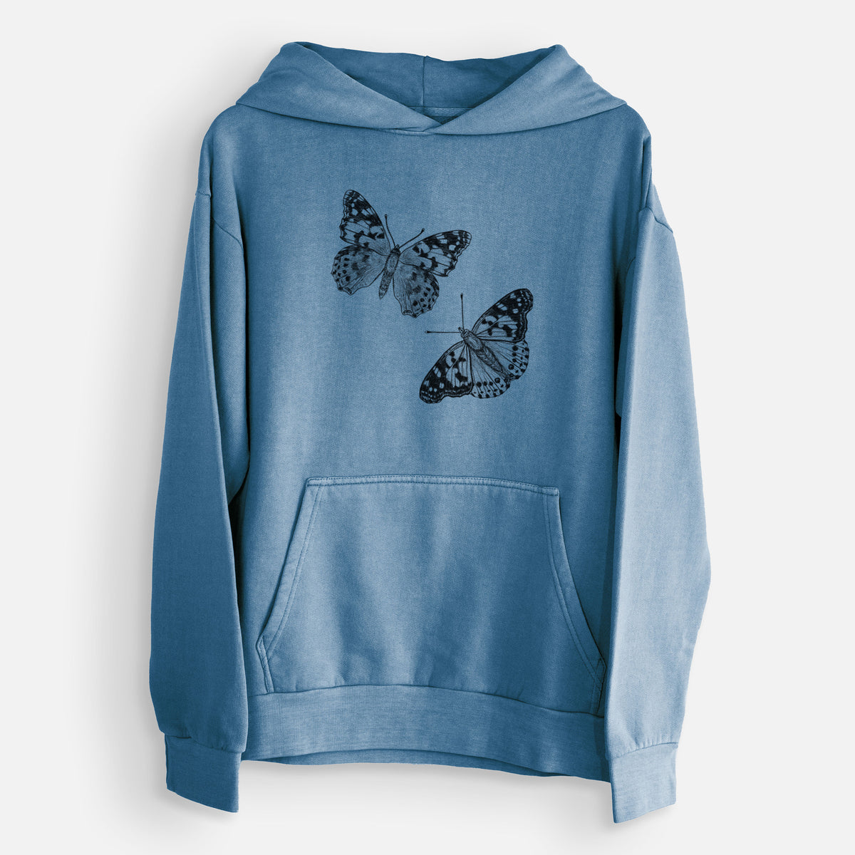 Painted Lady Butterflies  - Urban Heavyweight Hoodie