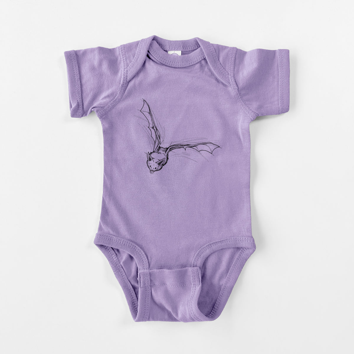Pallid Bat - Antrozous pallidus - Baby Fine Jersey Bodysuit