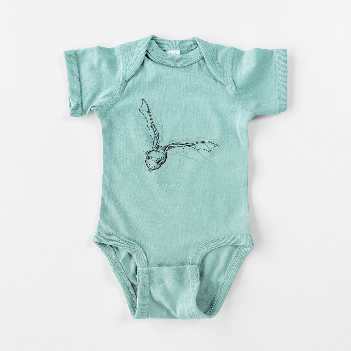 Pallid Bat - Antrozous pallidus - Baby Fine Jersey Bodysuit