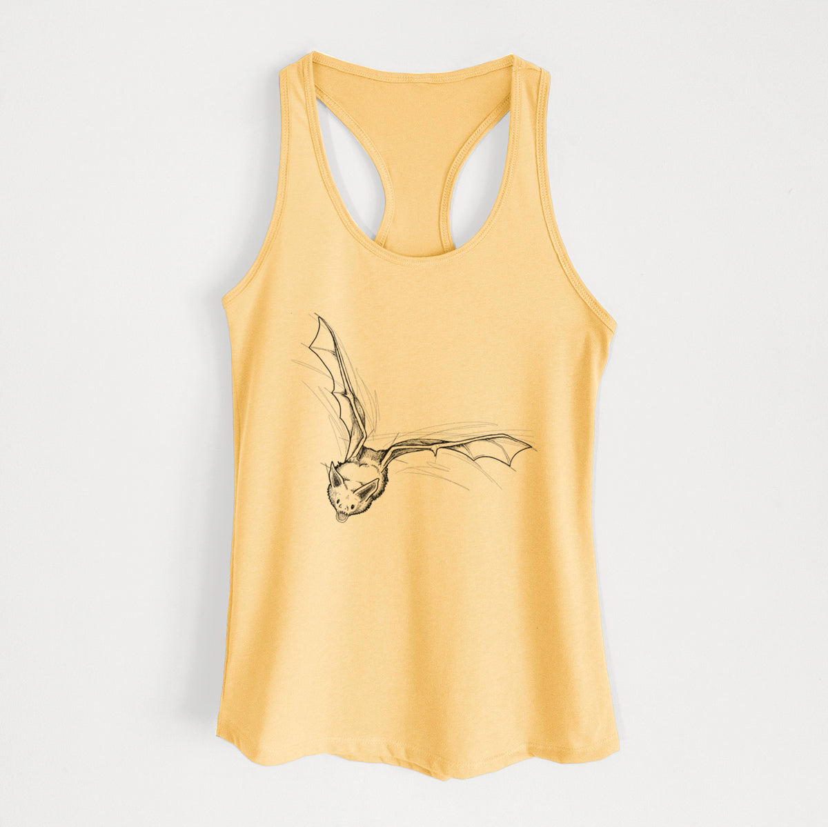 Pallid Bat - Antrozous pallidus - Women's Racerback Tanktop