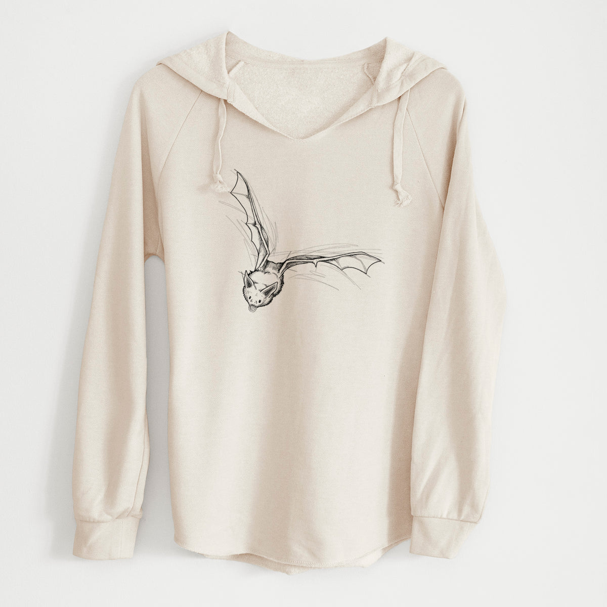 Pallid Bat - Antrozous pallidus - Cali Wave Hooded Sweatshirt