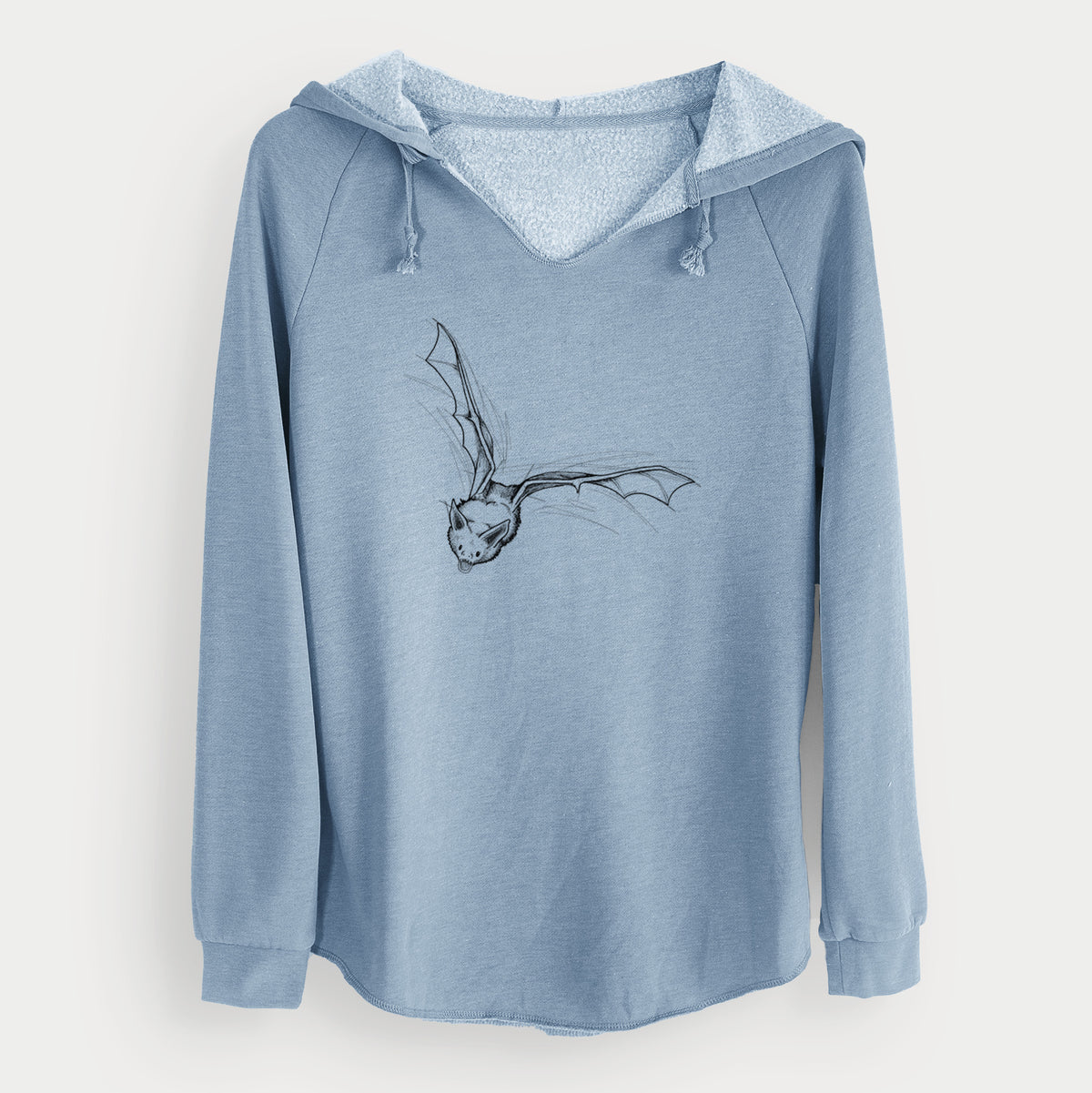Pallid Bat - Antrozous pallidus - Cali Wave Hooded Sweatshirt