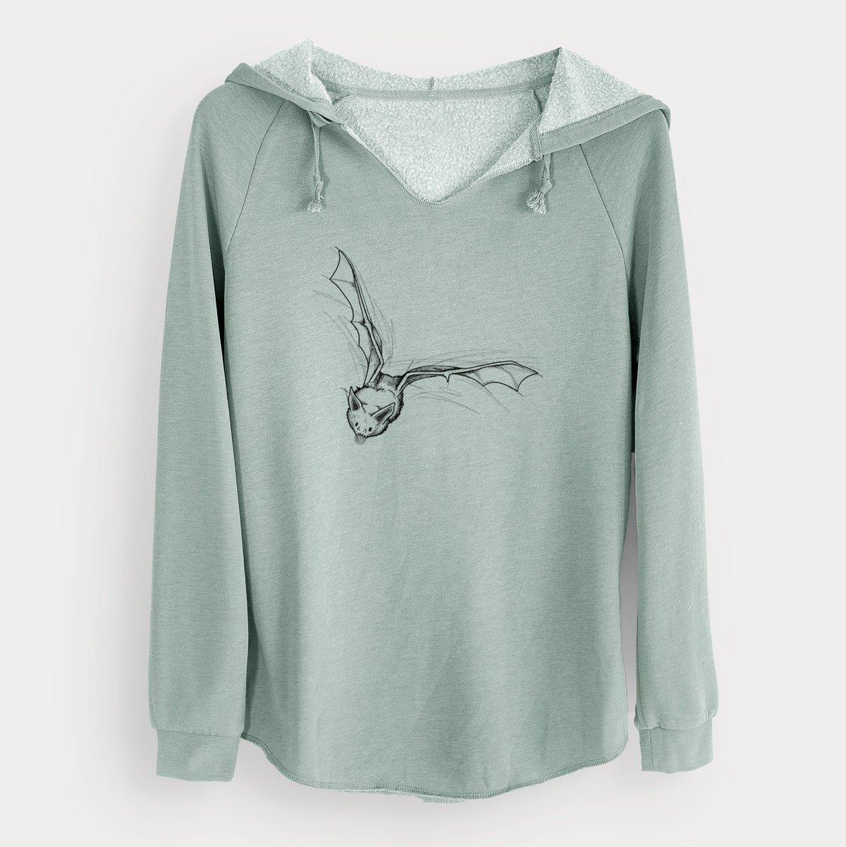 Pallid Bat - Antrozous pallidus - Cali Wave Hooded Sweatshirt