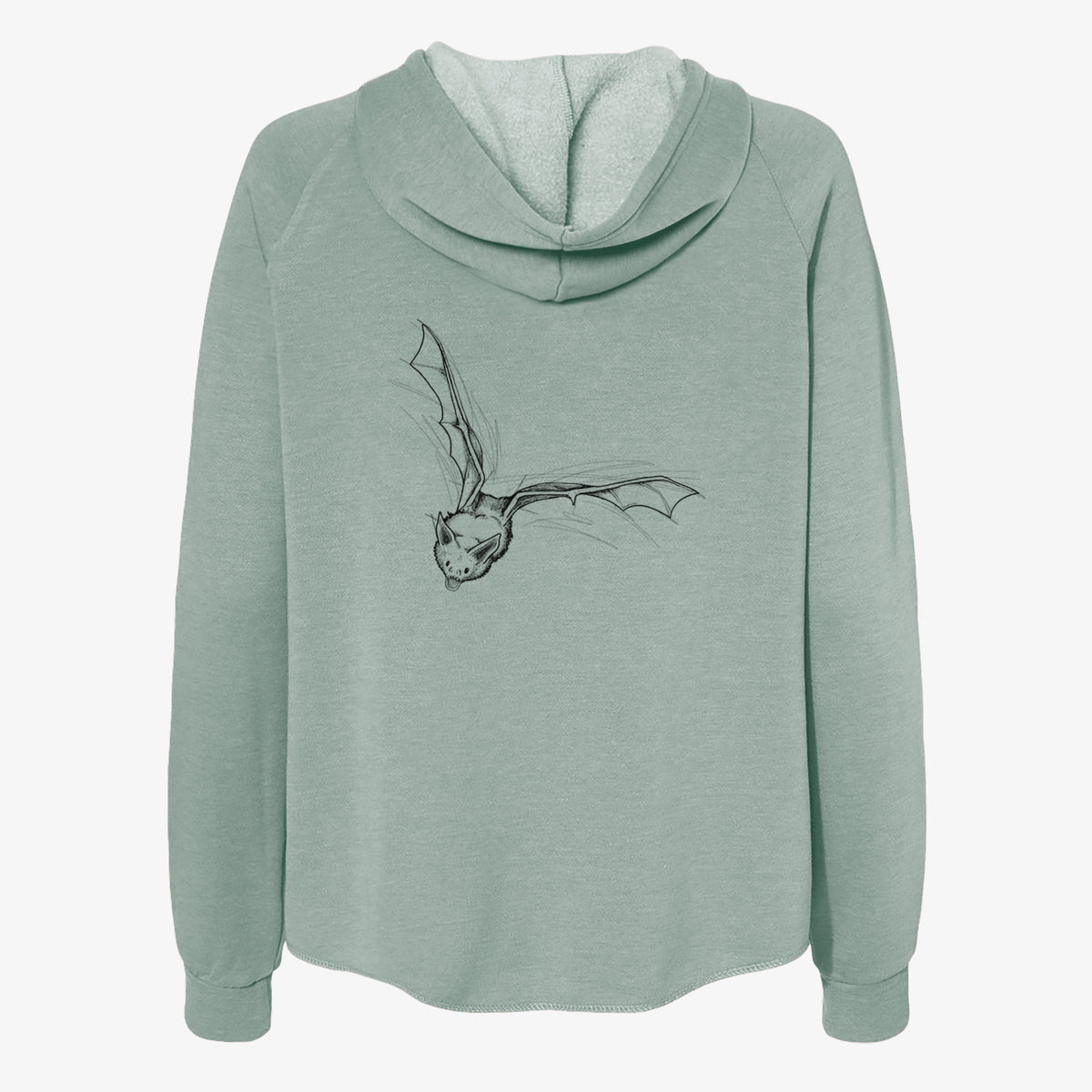 Pallid Bat - Antrozous pallidus - Women's Cali Wave Zip-Up Sweatshirt