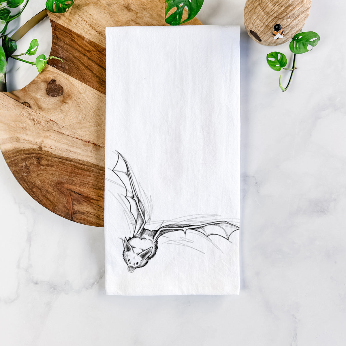 Pallid Bat - Antrozous pallidus Tea Towel