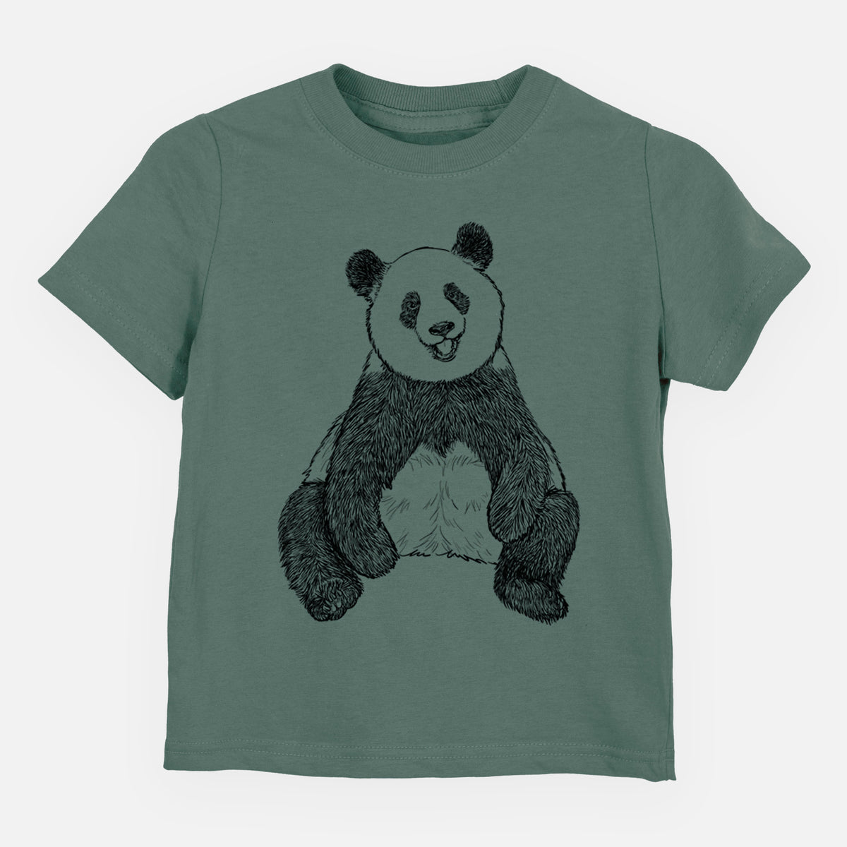Ailuropoda melanoleuca - Giant Panda Sitting - Toddler/Youth Shirt