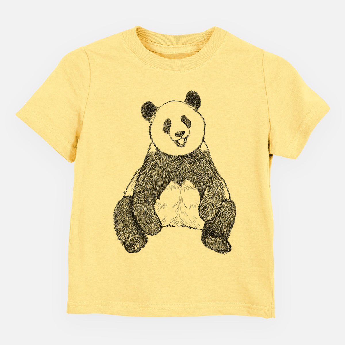 Ailuropoda melanoleuca - Giant Panda Sitting - Toddler/Youth Shirt