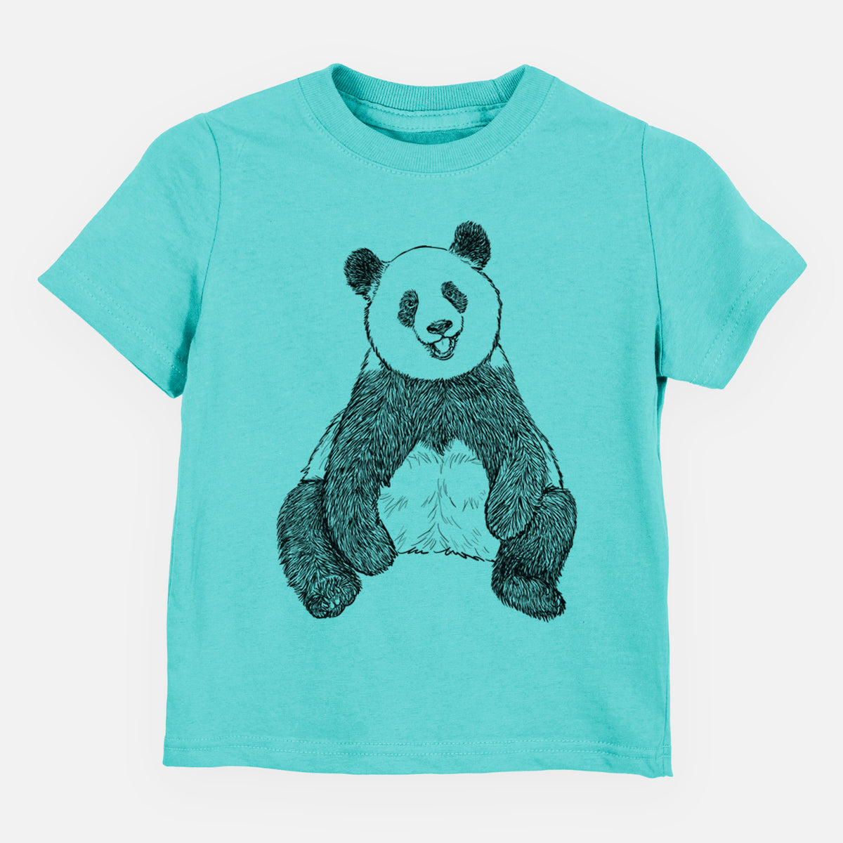 Ailuropoda melanoleuca - Giant Panda Sitting - Toddler/Youth Shirt