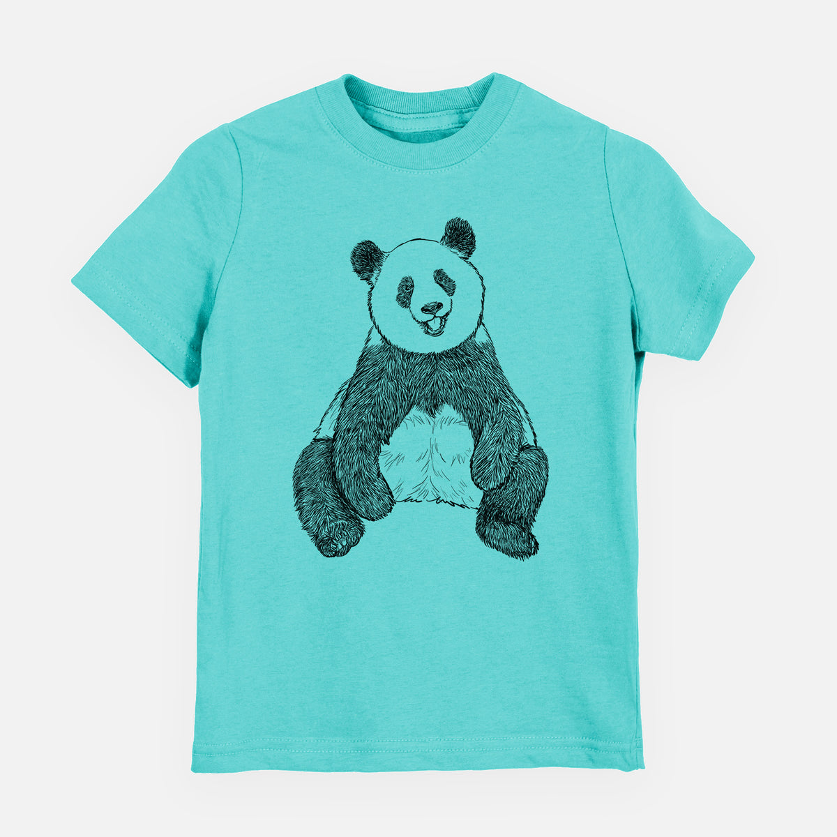 Ailuropoda melanoleuca - Giant Panda Sitting - Toddler/Youth Shirt