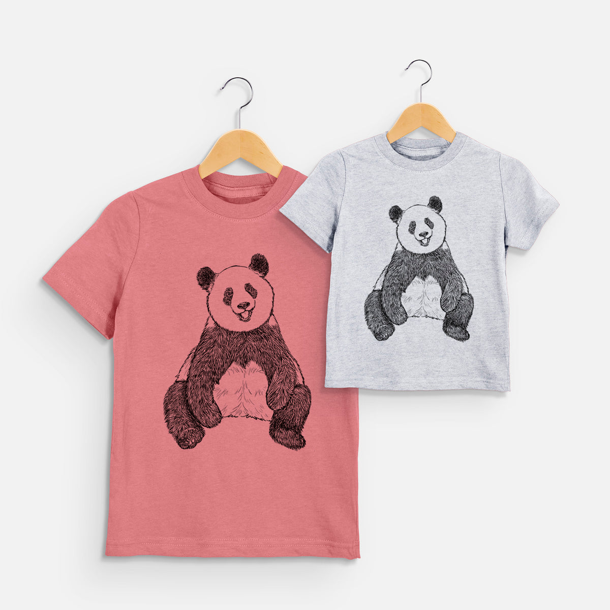 Ailuropoda melanoleuca - Giant Panda Sitting - Toddler/Youth Shirt