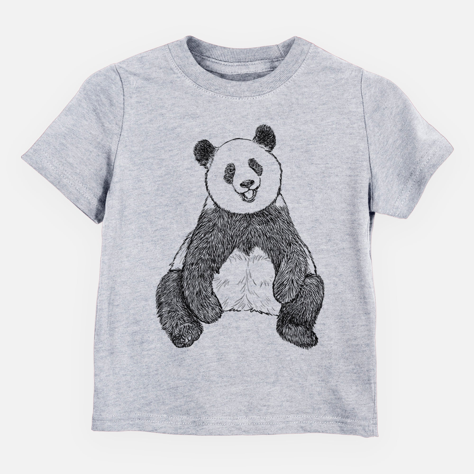 Ailuropoda melanoleuca - Giant Panda Sitting - Toddler/Youth Shirt