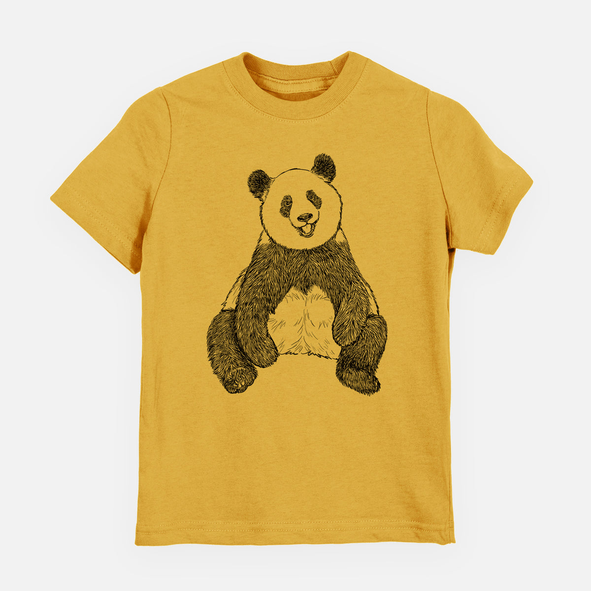 Ailuropoda melanoleuca - Giant Panda Sitting - Toddler/Youth Shirt