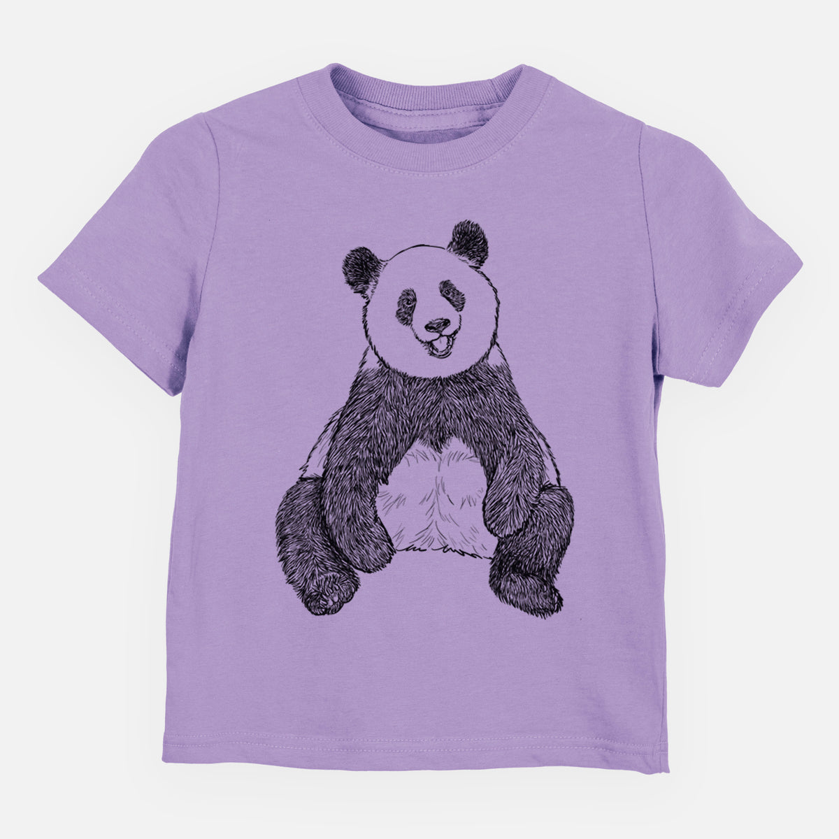 Ailuropoda melanoleuca - Giant Panda Sitting - Toddler/Youth Shirt