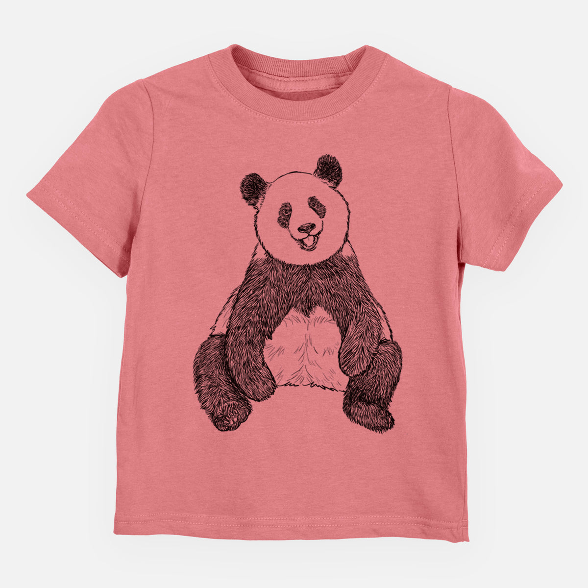 Ailuropoda melanoleuca - Giant Panda Sitting - Toddler/Youth Shirt