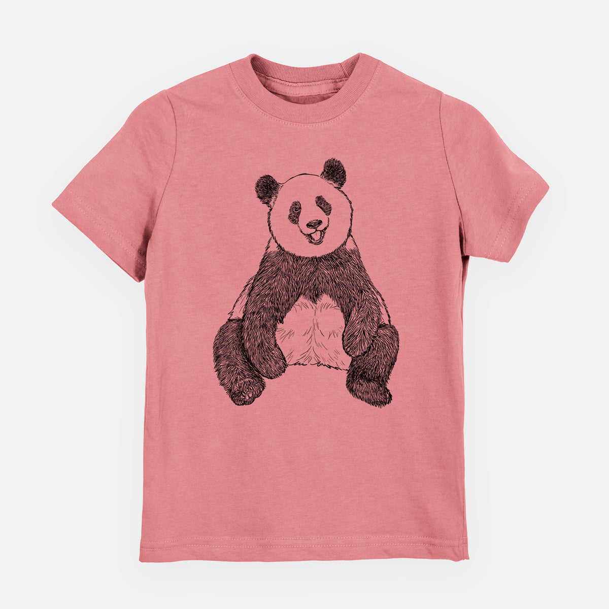 Ailuropoda melanoleuca - Giant Panda Sitting - Toddler/Youth Shirt