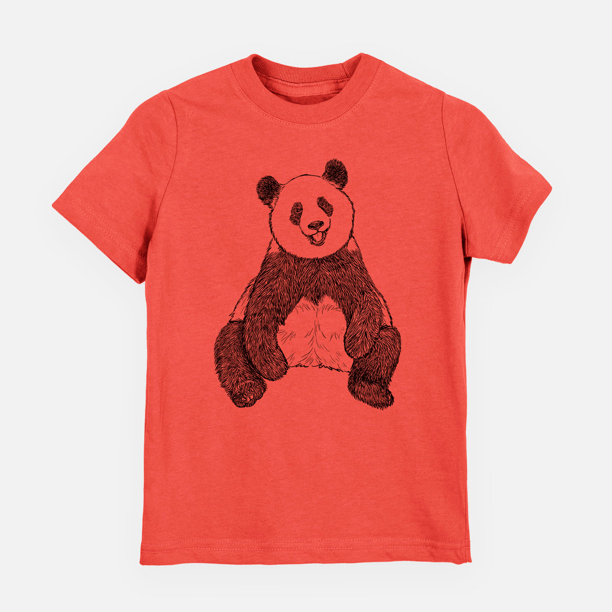Ailuropoda melanoleuca - Giant Panda Sitting - Toddler/Youth Shirt