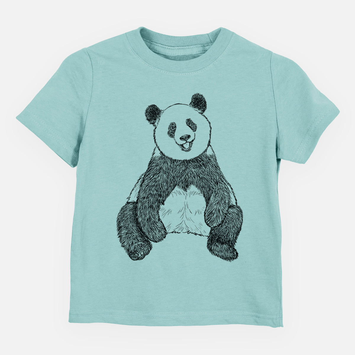 Ailuropoda melanoleuca - Giant Panda Sitting - Toddler/Youth Shirt