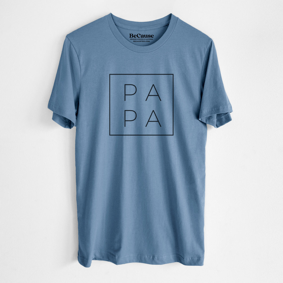 Papa Boxed - Lightweight 100% Cotton Unisex Crewneck