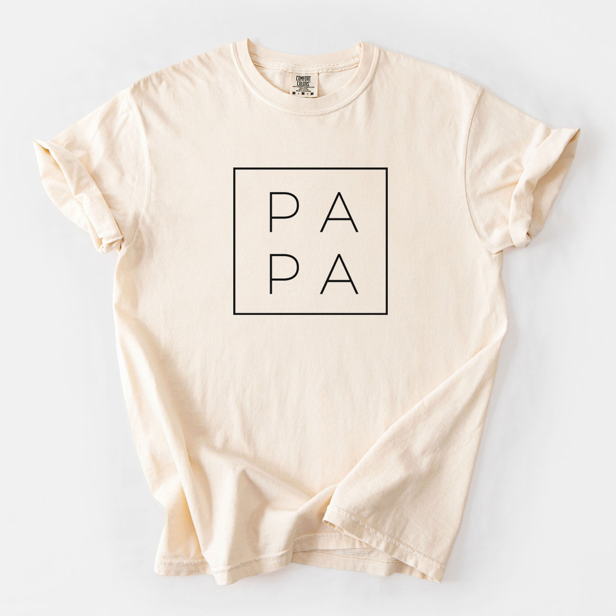 Papa Boxed - Unisex Comfort Colors Garment-Dyed Heavyweight T-shirt