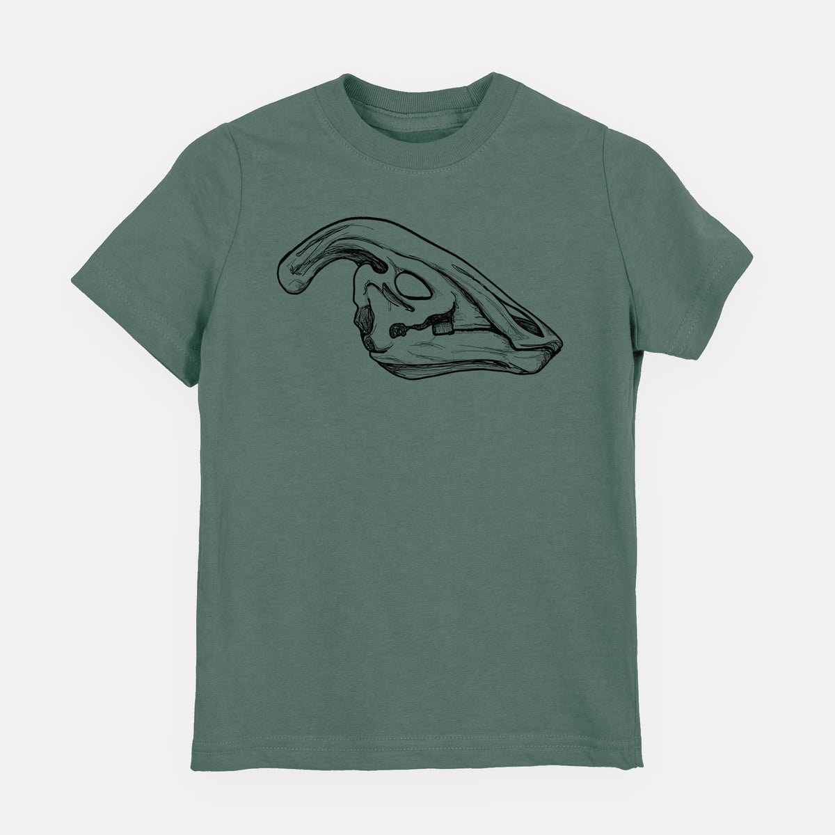 Parasaurolophus Skull - Youth Shirt