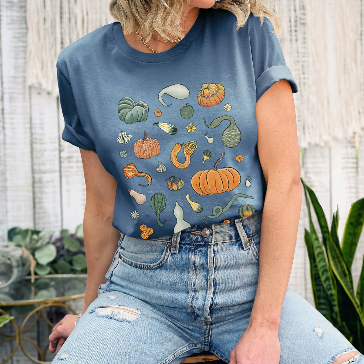 Pumpkin Patch Finds - Lightweight 100% Cotton Unisex Crewneck
