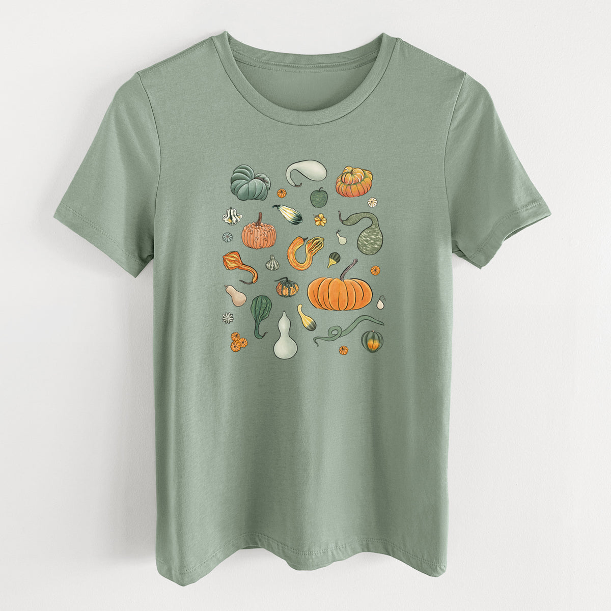 Pumpkin Patch Finds - Women's Lightweight Relaxed Fit 100% Cotton Crewneck