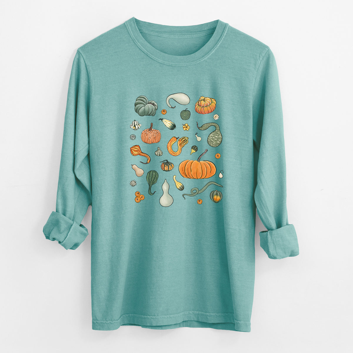 Pumpkin Patch Finds - Unisex Comfort Colors 100% Cotton Long Sleeve