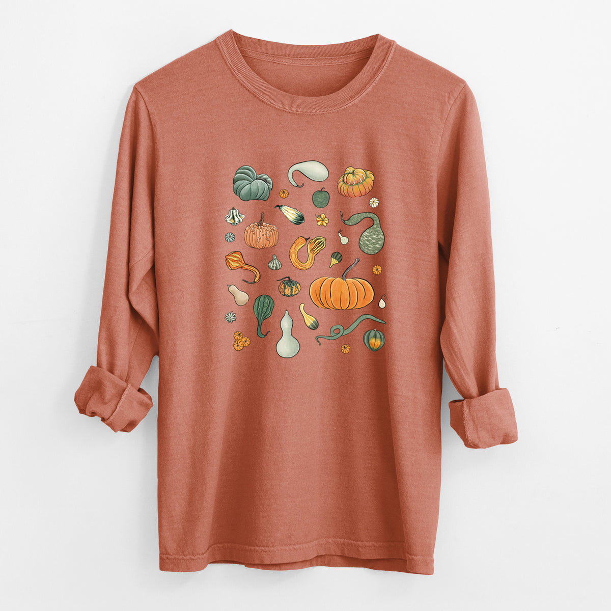 Pumpkin Patch Finds - Unisex Comfort Colors 100% Cotton Long Sleeve