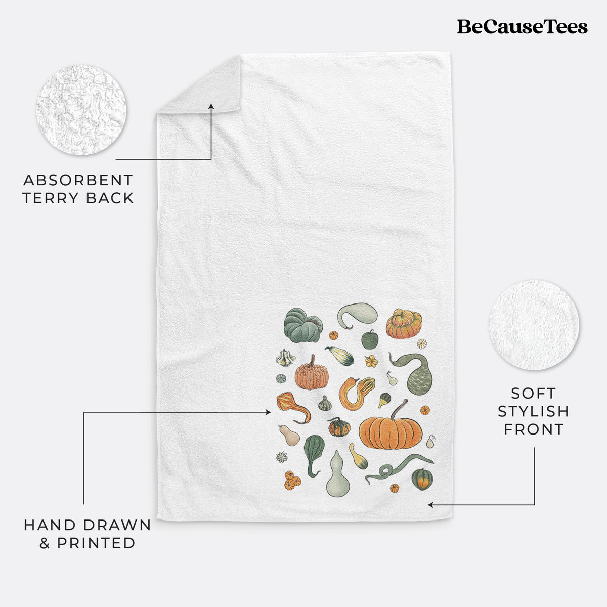 Pumpkin Patch Finds - Premium Hand Towel