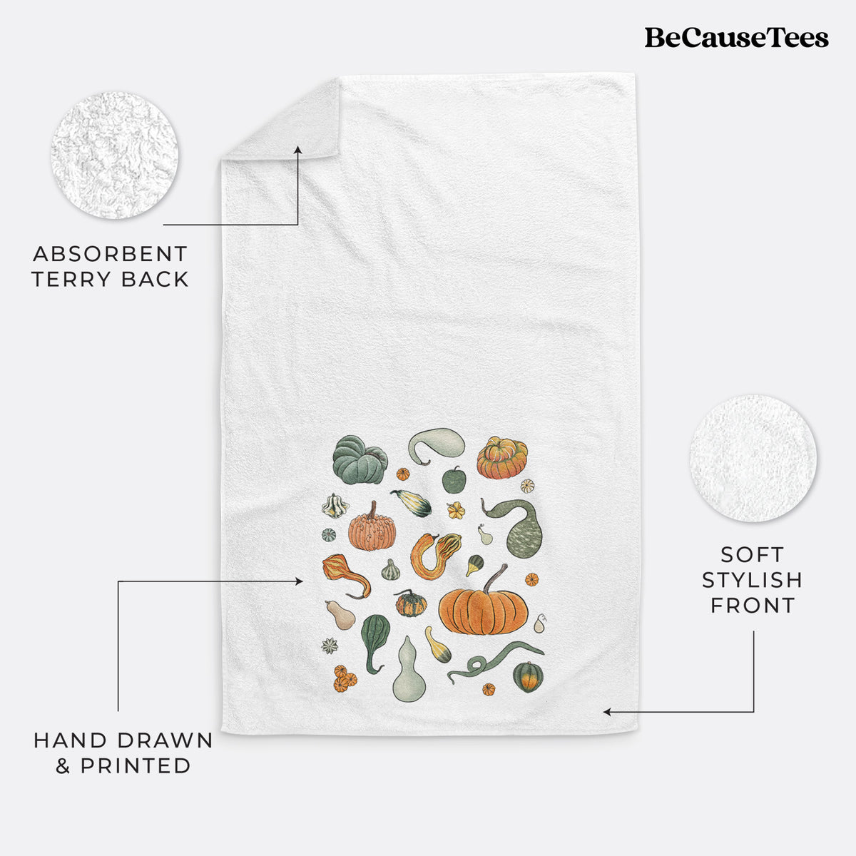 Pumpkin Patch Finds - Premium Hand Towel