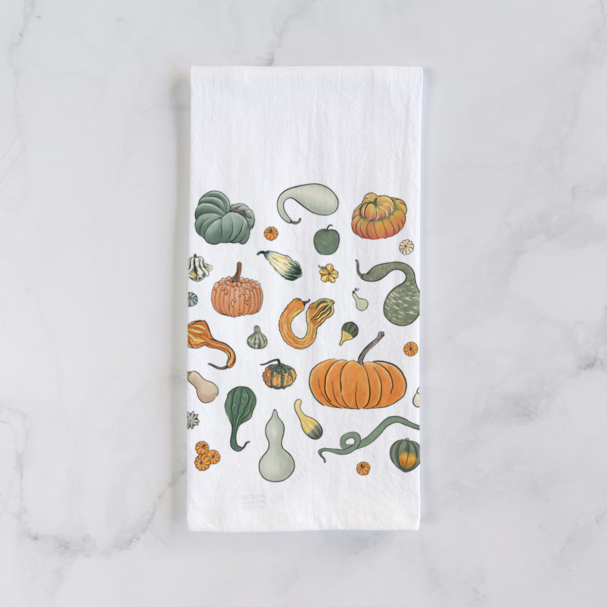 Pumpkin Patch Finds - Tea Towel